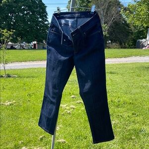 LOFT Blue Straight Jeans Classic Denim